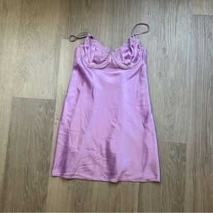 Victoria's Secret Lilac Satin Chemise